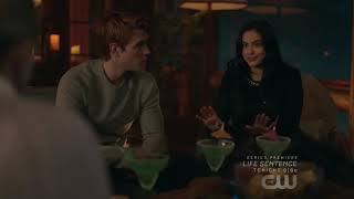 Riverdale Veronica and Jughead kiss Season 2×14 [upl. by Mortimer]