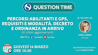 Percorsi abilitanti e GPS requisiti e modalità Decreto e ordinanza in arrivo [upl. by Niras729]