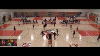 Perkiomen Valley High School vs Phoenixville High School Womens Varsity Volleyball [upl. by Enyalahs]