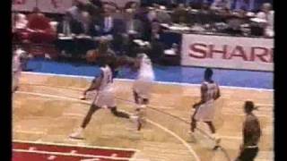 43YearOld Robert Parish Beats Buzzer With Dunk [upl. by Edniya806]