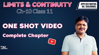 ONE SHOT VIDEO  Complete Chapter  Limits amp Continuity Ch10  Class 11 Applied Maths [upl. by Boorer]