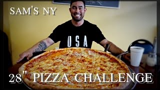 SAMS 28quot PIZZA CHALLENGE  8 POUNDS [upl. by Anilehcim123]