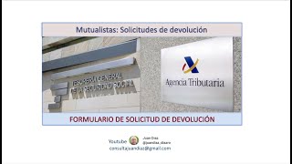 Mutualistas Solicitudes de devolución [upl. by Krum]