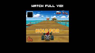 Mario Kart DS Cheating gaming game mario mariokart mariokart8deluxe mariobros nintendo [upl. by Coriss110]