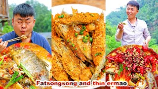 mukbang  crayfish  mukbang seafood  eating seafood  mukbang asmr seafood  songsong and ermao [upl. by Liemaj603]