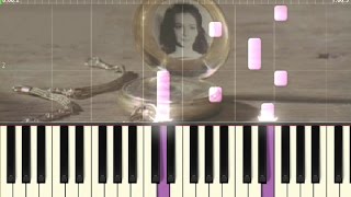 Ennio Morricone  Musical pocketwatch piano tutorial synthesia [upl. by Epoh791]