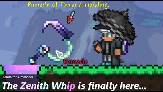 Finally a Zenith weapon for summoners ─ Zenith Whip mod in Terraria [upl. by Ilagam]