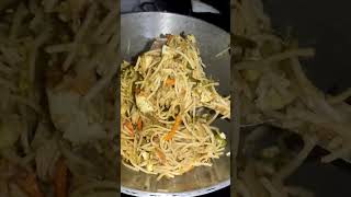 home made singapuri noodles homemade foodie food india yummy recipe [upl. by Nyvrem]