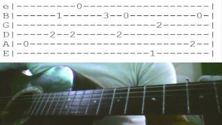 tutorial guitarra acustica amores perros [upl. by Rap507]