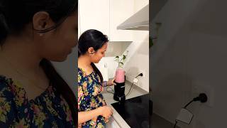 Strawberry smoothie strawberrysmoothierecipeaustraliateluguvlogscooking [upl. by Luz]