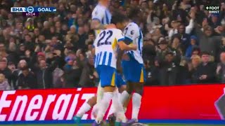 Danny Welbeck Goal Brighton Vs Tottenham Hotspur 32 All Goals Analysis Extended Highlights [upl. by Aiclid]