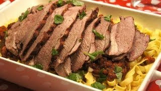 Italian Lamb roast BBQ recipe  Pitmaster X [upl. by Charlot]