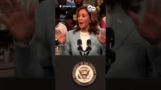 Kamala Harris at Atlanta rally Trump tanked immigration bill [upl. by Airotna]