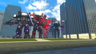 UPGRADED TV MAN ULTRA CAMERAMAN AND SPEAKERMAN VS GMAN MK4 SKIBIDI TOILET BOSS Garrys Mod [upl. by Grimonia]