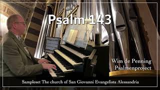 Psalm 143  Wim de Penning  Psalmenproject [upl. by Seale720]