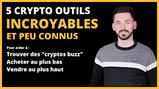 5 outils crypto monnaies PEU CONNUS  Outil crypto monnaie 2022 [upl. by Bbor623]