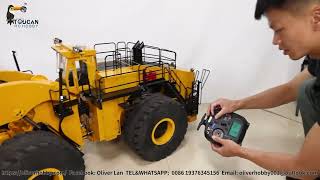 How to operate RC hydraulic L2350 mining loader see st8 radio settings [upl. by Wesle]