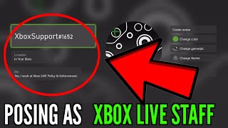 Will Xbox LIVE Enforcement BAN you for Pretending to Work for Xbox Xbox Ban Test XboxLIVEPolicy [upl. by Atinaujnas]