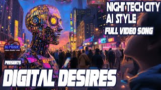 Digital Desires  AI VIDEO SONGS [upl. by Oiluarb]