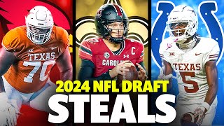 Biggest STEALS of the 2024 NFL Draft [upl. by Eitisahc]