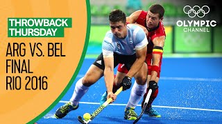 Argentina vs Belgium  Mens Hockey Gold Medal Match  Rio 2016 Replays  Throwback Thursday [upl. by Eddy]