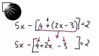 Video 101  Practice  Equations with minus brackets [upl. by Irehj]