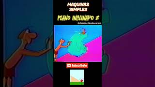 MAQUINAS SIMPLES PLANO INCLINADO 2 physics fisica mechanic mecanica viralvideo viralshorts [upl. by Idnahc454]