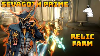 Lets Play Warframe  New Sevagoth Prime Relic Farm [upl. by Rehposirhc]