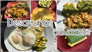 DESAYUNOS SALUDABLES SALADOS 😋 FÁCILES Y DELICIOSOS🤤 [upl. by Eenot]