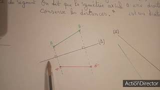 Symétrie axiale  partie 1 [upl. by Parfitt]