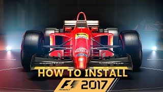 HOW TO INSTALL F1 2017 CPY 1080P 60FPS [upl. by Lleral698]