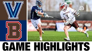 Villanova vs Brown Lacrosse Highlights  2024 College Lacrosse  NCAA Lacrosse [upl. by Evannia220]