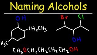 Naming Alcohols  IUPAC Nomenclature [upl. by Waylon]