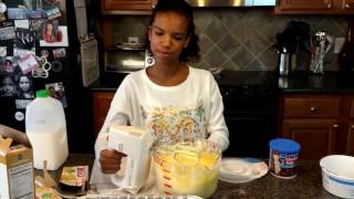 B makes eclair cake  quick easy dessert [upl. by Wilhide]