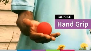 Hand Grip Strength Exercise for Older Adults [upl. by Ahteres712]