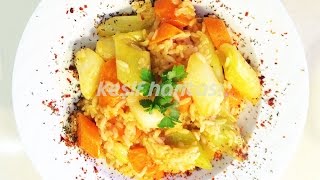 Ekşili Zeytinyağlı Pırasa ● Tasty Food Recipes [upl. by Goldin]