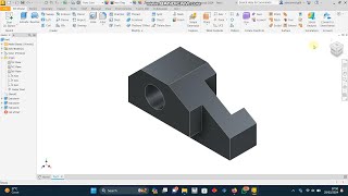 Autodesk Inventor 2024 Guide Bracket [upl. by Haroved110]