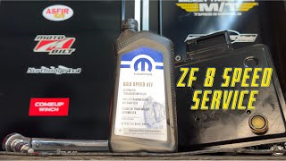 HowToTHE complete JL Wrangler ZF8 Speed Fluid and Filter Service video [upl. by Christabelle]