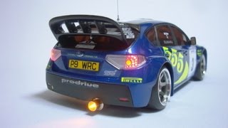 KYOSHO MINIz RC SUBARU IMPREZA 2008 WRC 555 Ver Slideshow [upl. by Arakawa]