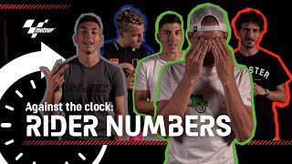 Guess the rider numbers 🤔  Against the Clock ⏱️ [upl. by Snevets]