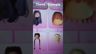 Dystopia outfit on dti 💗💗easy tutorial roblox dresstoimpress [upl. by Itsym]