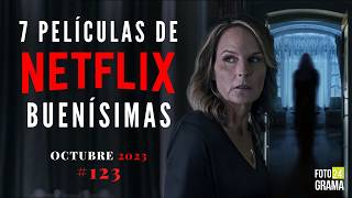 ¿No sabes qué ver 7 Buenas Películas Terroríficas en NETFLIX  Fotograma 24 con David Arce [upl. by Navada606]