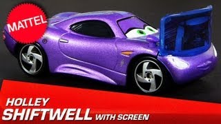 2013 Cars Holley With Screen Mattel DieCast 155 Palace Chaos Disney Pixar Cars 2 [upl. by Hoopen]