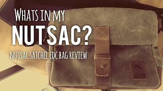 Nutsac Bags Satchel  A Wonderful EDC or saucy fun bag [upl. by Wolfgang143]