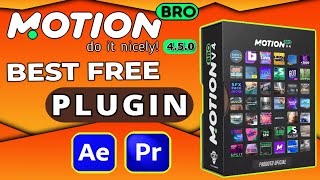 Motion Bro 450Free Seamless Transitions For Premiere ProHow to install plugin and preset pack [upl. by Rybma583]