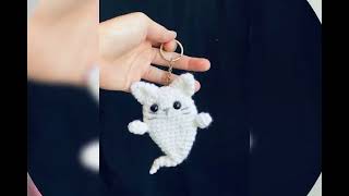 crochet keychain ideasdiyproject [upl. by Buckden]