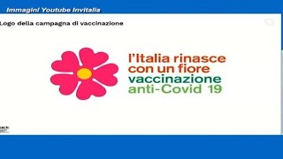 Vaccino anti Covid il simbolo della campagna è una primula [upl. by Gereld76]