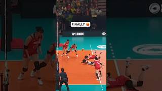 What doesn’t this rally have 🤯 volleyballworld megarally volleyball [upl. by Ataymik]