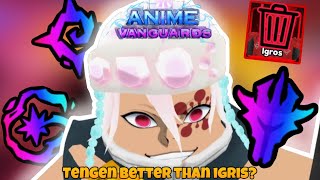 Is Tengen Stronger than Igris Anime Vanguards Igris Buff [upl. by Fitton275]