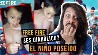 NIÑO POSEIDO POR FREE FIRE SE HACE VIRAL [upl. by Akkire]